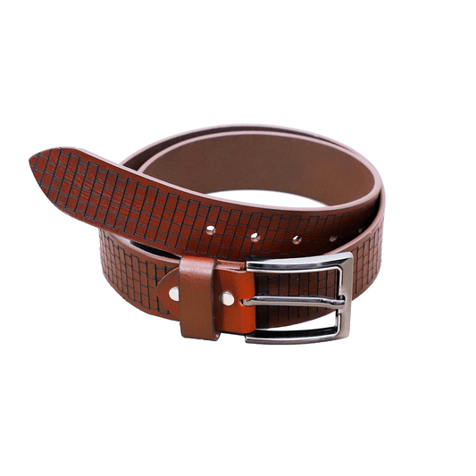 Cinder Cinnamon Leather Belt - Eloq